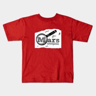 Mars Investigations Kids T-Shirt